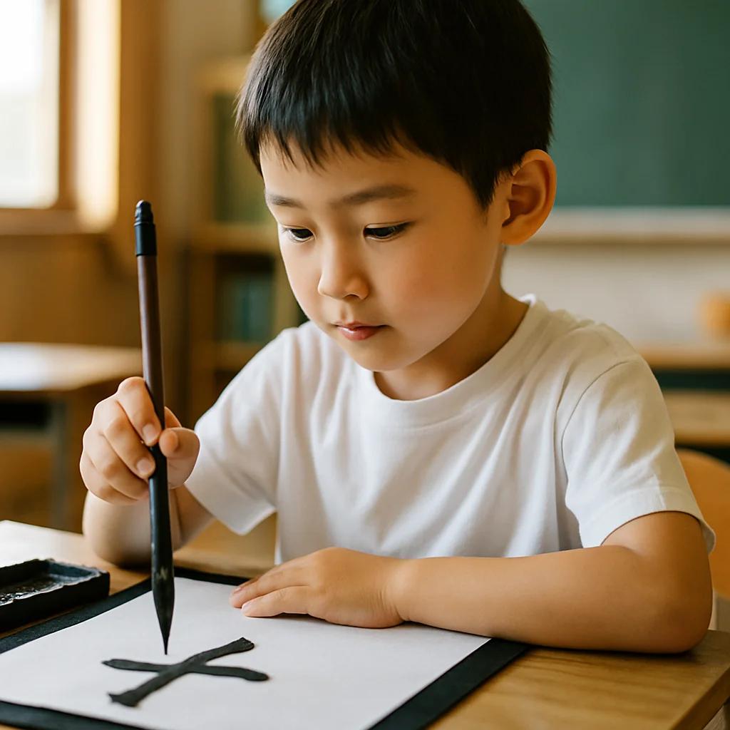 子ども向けオンライン習字レッスン|小学生の硬筆トレーニング教室