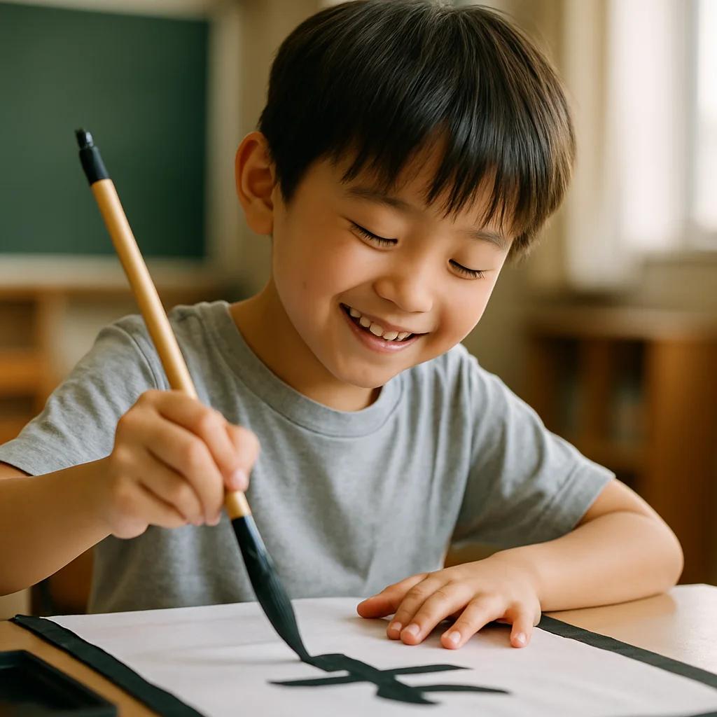 子どもにおすすめの習字レッスンとオンライン書道教室