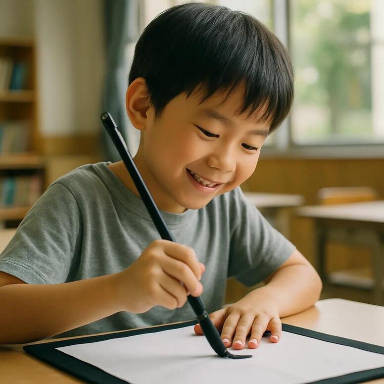 子ども向け習字教室選び：小学生の硬筆レッスントレーニング法
