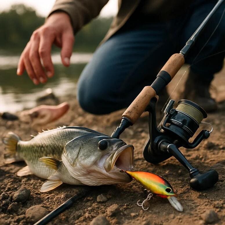 夜の川釣りで狙う川スモール（スモールマウスバス）とコクチバスの攻略法